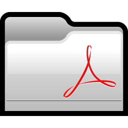 Folder Adobe PDF Icon 256x256 png